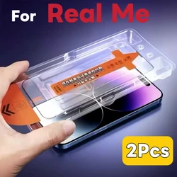 Protector de pantalla de vidrio templado de alta definición de 2 piezas para la serie Real ME