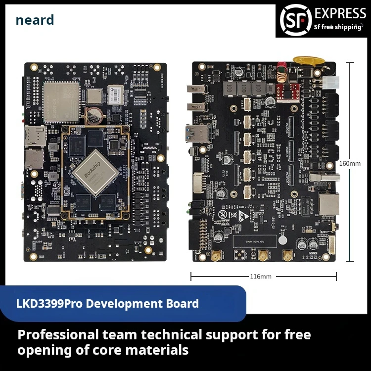 Placa de desarrollo Neardi LKD3399Pro Rockchip RK3399Pro NPU AI placa base para IoT industrial y informática de borde - imagen 4