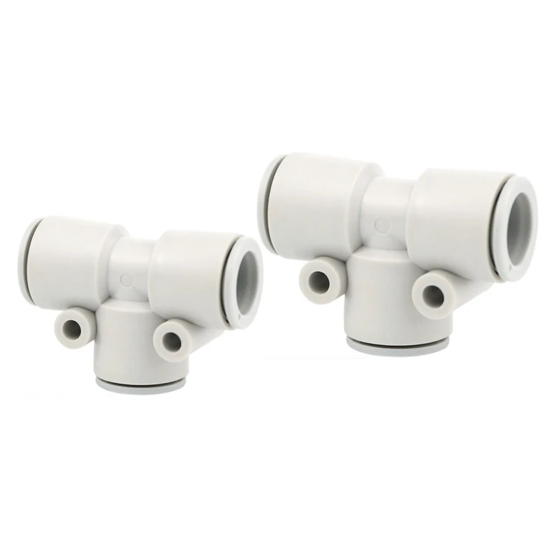 30 Uds conector neumático de tres vías conector de igual diámetro KQ2T04-00KQ2T06-00A KQ2T08-00A KQ2T10-00A KQ2T12-00A - imagen 4