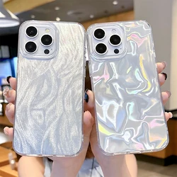 Funda Silicona iPhone 16/15/14/13 Pro Max – Gradiente Láser