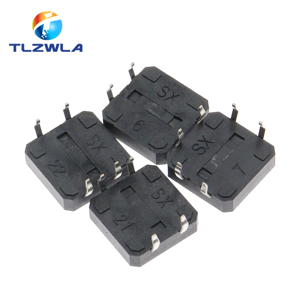 10 Uds PCB táctil interruptor de botón DIP 4 pines Micro interruptor 12*12*4,3/5/6/7/8/9/10/11/12 MM 12X12X4,3 MM 5MM 6MM 7MM 8MM 9MM - imagen 4
