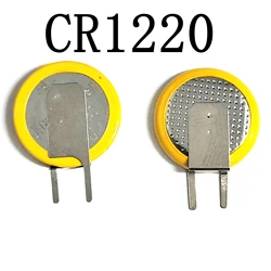 Portapilas CR1220 Vertical con Contactos de Soldadura