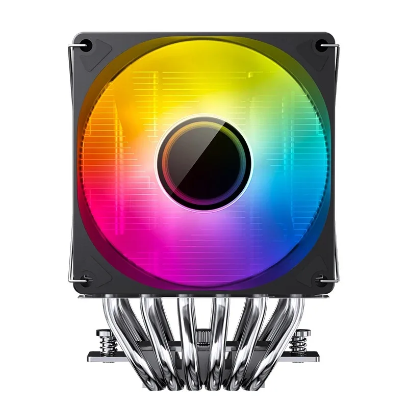 Jonsbo CR-1400 DV2 doble torre 6 heatPipes tubo de cobre 5V 3Pin ARGB CPU enfriador ITX ventilador Dual refrigerado 9CM radiador LGA1700 1200 AM5 - imagen 4