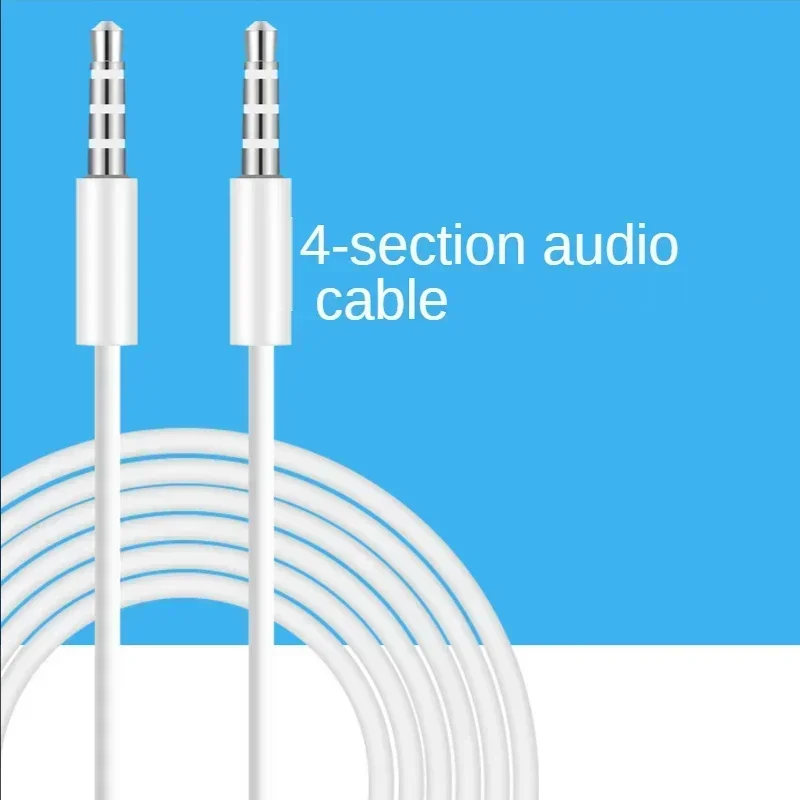 Macho de 3,5 mm a cables digitales públicos para automóvil estéreo de línea de audio auxiliar de 1 m - imagen 2