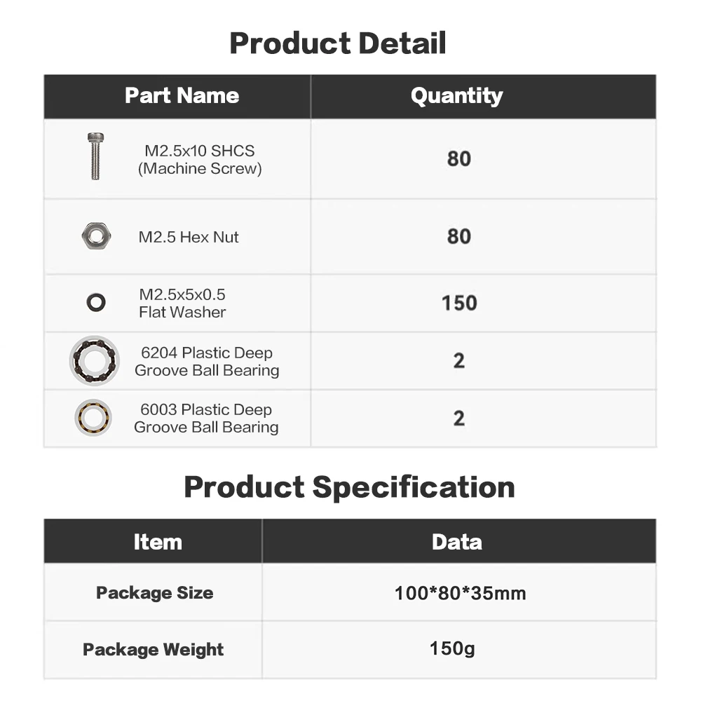 Kit de modelos de impresión 3D, accesorios de impresora 3D, Kit de motor de chorro imprimible 3D, kits de componentes de modelo de colección MH006 para laboratorio Bambu - imagen 5