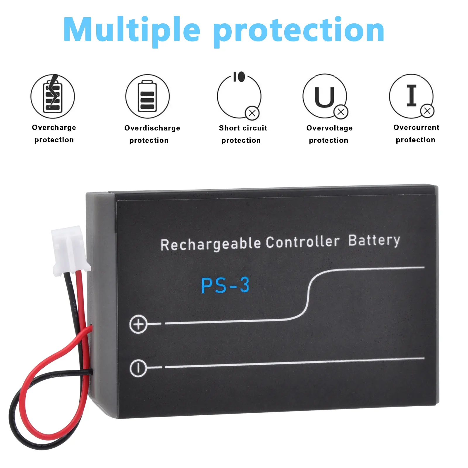 Batmax PS3 controlador batería LIP1359 LIP1859 LIP1427 PS3 batería para Sony Playstation 3 Dualshock 3 PS3 controlador Bluetooth - imagen 4