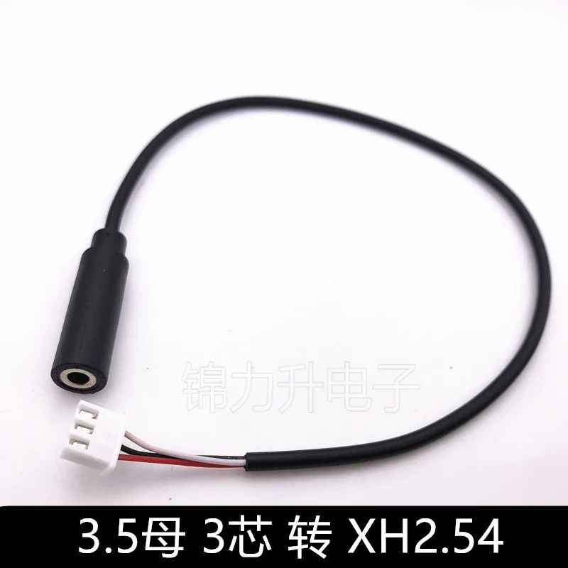 1 Uds cable de Audio 3,5mm a XH2.54-3P terminal de cableado 4P, ordenador de coche, altavoz de teléfono, cable de extensión Bluetooth - imagen 4