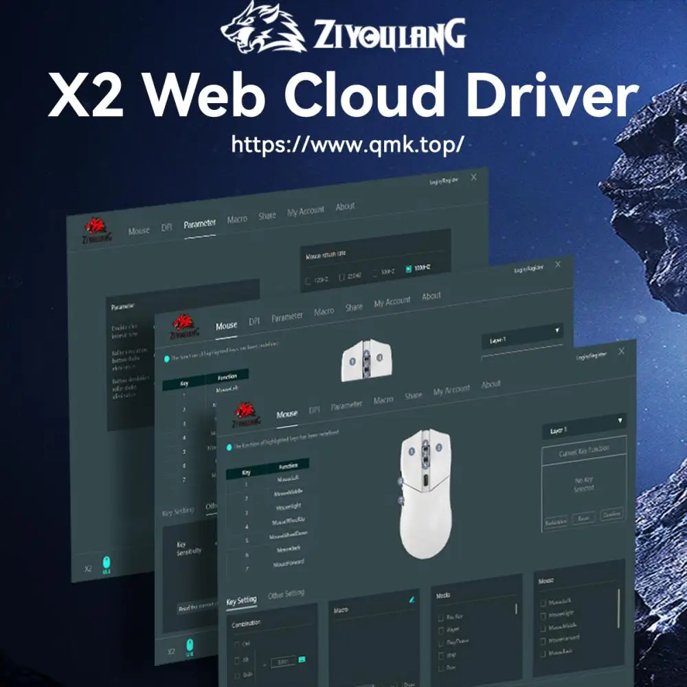 Ratón inalámbrico X2, conexión triple, PixArt PAW3311, base de carga magnética táctil, ratón macro para juegos - imagen 5