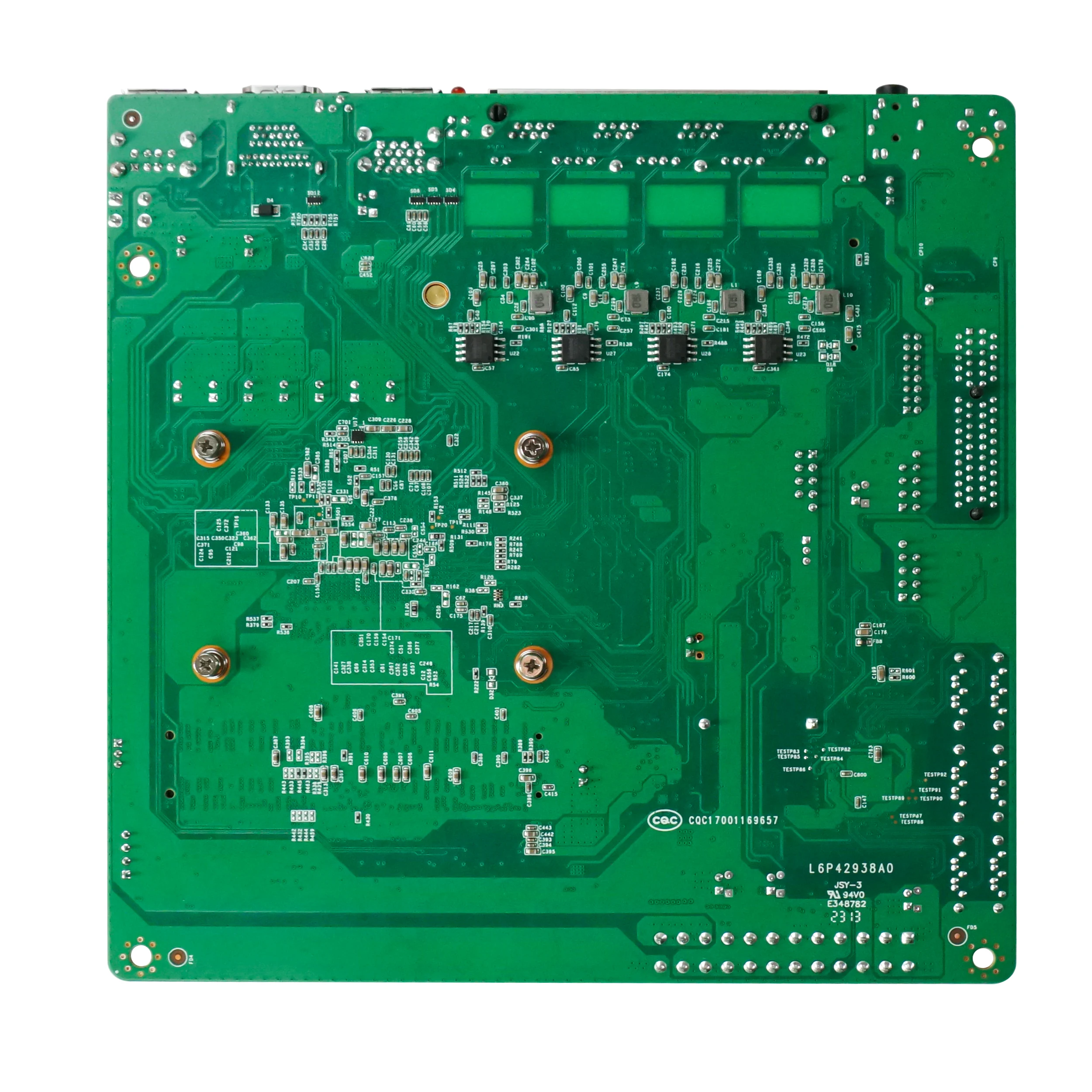 Placa base BKHD NAS con Intel Celeron N5105 N5100 6 * SATA3.0 2,5G Nics Mini ITX 17x17CM, enrutamiento suave 2 * DDR4 Firewall - imagen 3