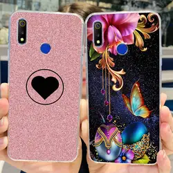 Funda Silicona Realme 3 Pro / 3i Transparente – Diseño Mariposa