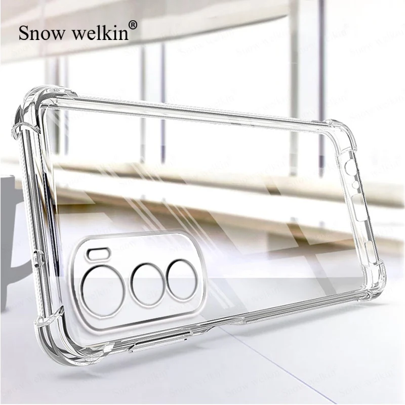 Funda de protección completa con amortiguador de Airbags para Motorola Moto Edge 30 Pro Lite Neo Ultra Fusion 5G, funda trasera suave de TPU a prueba de golpes - imagen 2