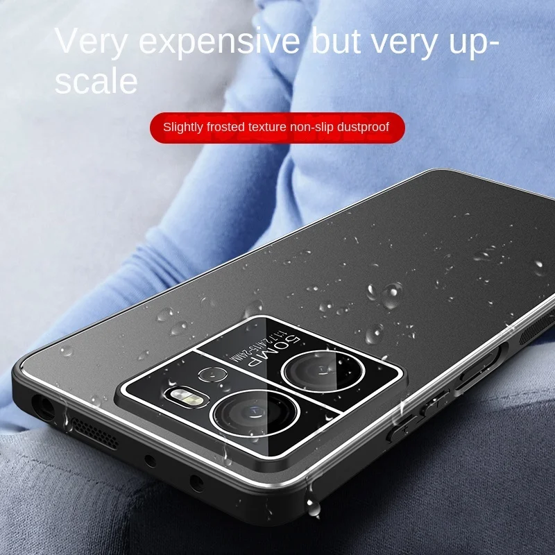 Para Xiaomi 13T 15 Funda de Metal mate Funda de marco suave Funda para Xiaomi 17 Pro max POCO F7 X6 x7 Xiaomi13T Pro 5G Fundas de teléfono Capa - imagen 4