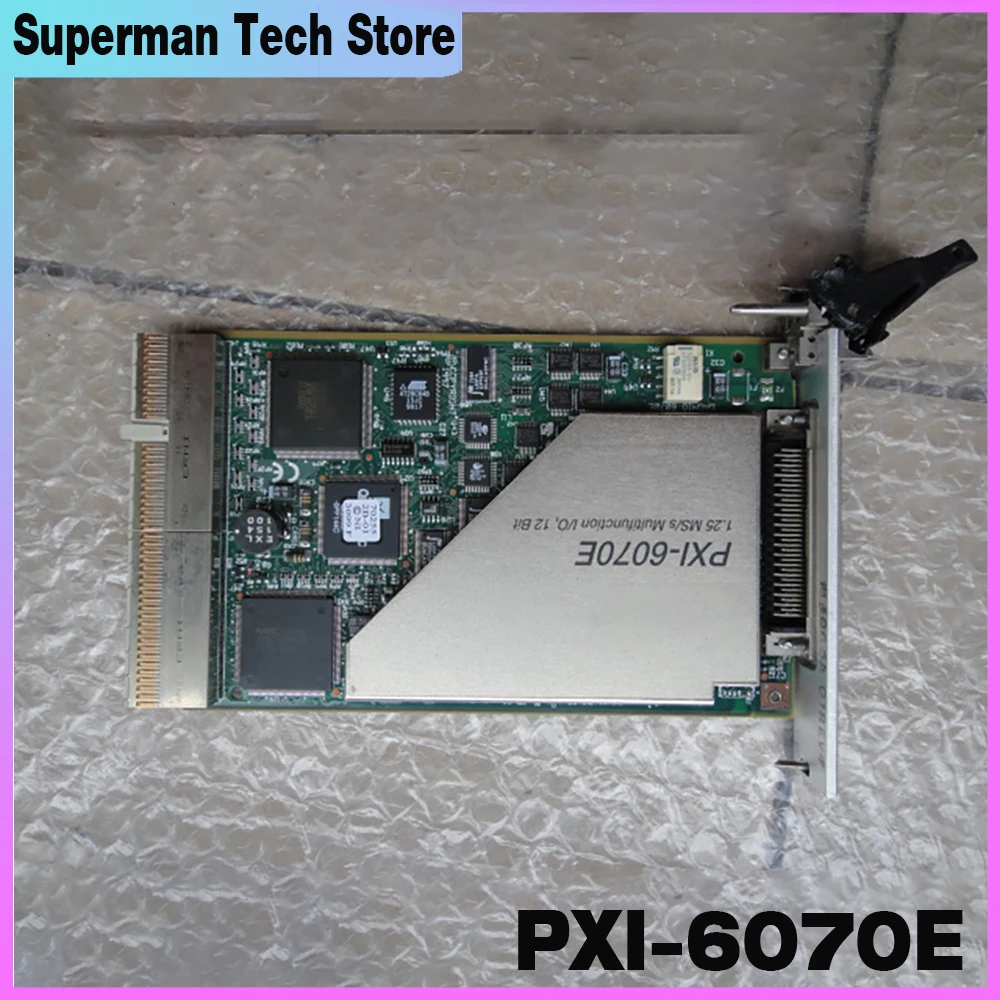 PXI-6070E para tarjeta de adquisición de datos multifunción con entrada analógica de 16 canales N I de 12 bits - imagen 2