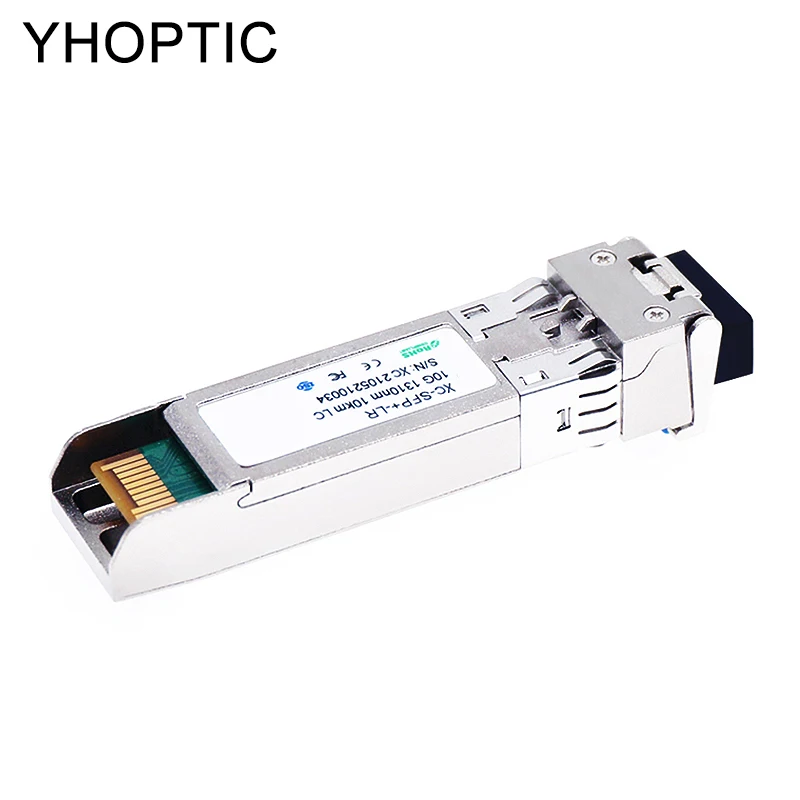 Módulo transceptor SFP dúplex LC de 10G, interruptor Ethernet de fibra óptica dúplex multimodo de 10KM y 1310nm, Compatible con Mikrotik Cisco - imagen 3