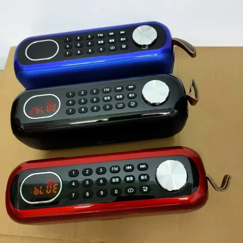 SANSUI F76 Altavoz Bluetooth inalámbrico portátil para exteriores con graves mejorados memoria de punto de interrupción multifuncional Radio FM TF USB AUX - imagen 3