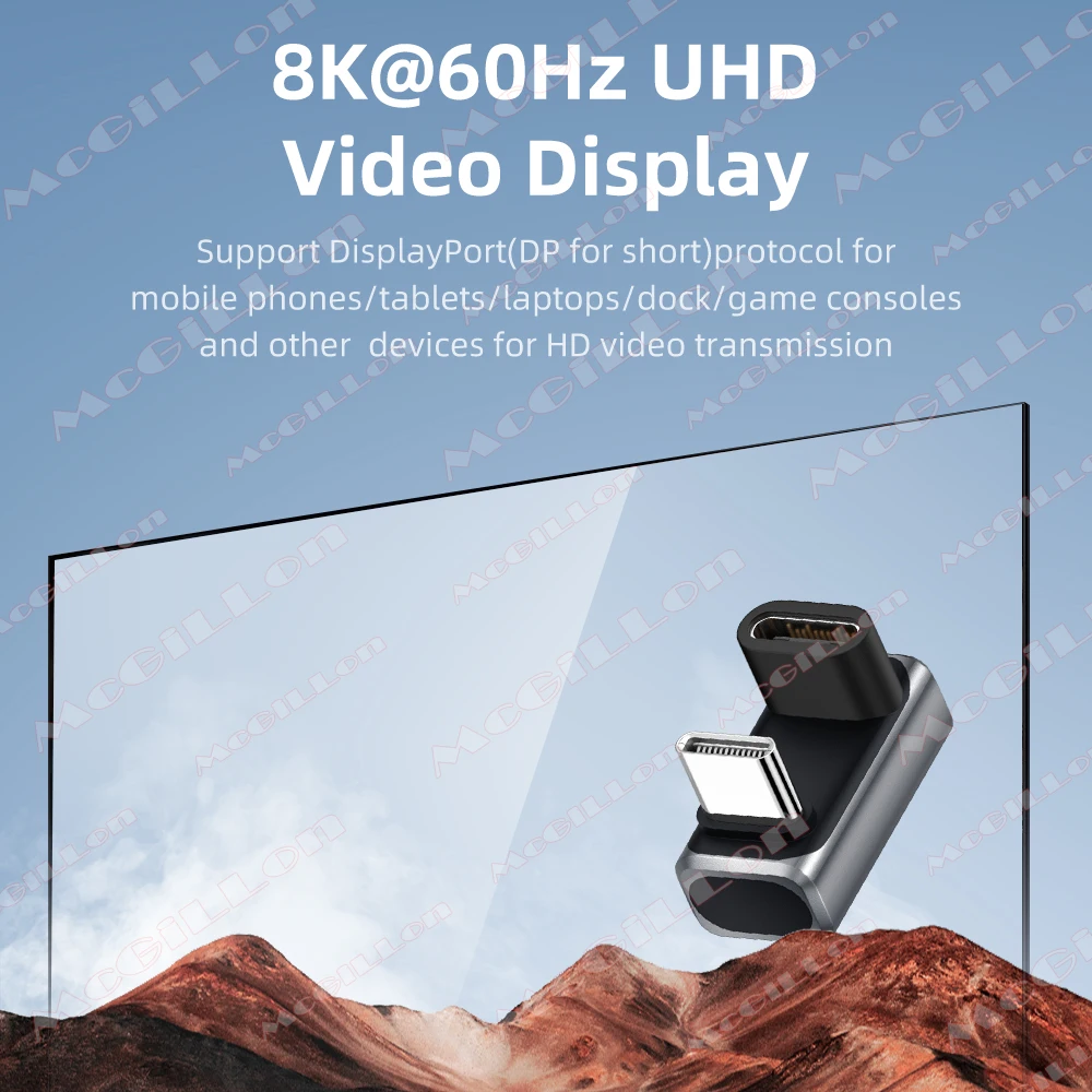 PD240W USB4.0 tipo C convertidor Metal 80Gbps 8K salida de vídeo carga rápida sincronización de datos adaptador de USB-C para iPhone iPad Monitor de ordenador portátil - imagen 5