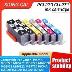 Cartuchos Tinta Canon PGI-270/CLI-271 para MG5720, MG7720 y TS9020