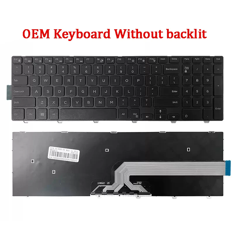 Teclado ORIGINAL para portátil Dell Latitude 3550, 3560, 3570, 3580, 3588, nuevo - imagen 4