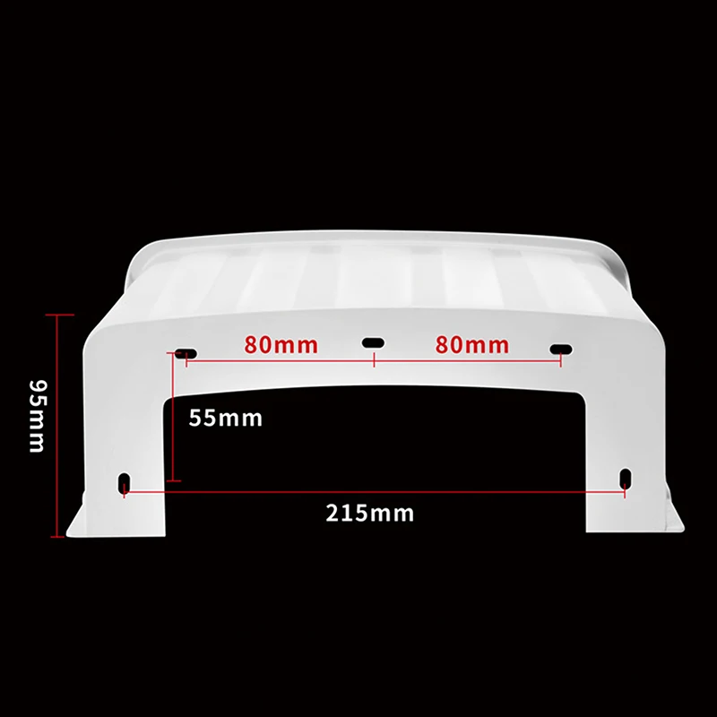 Parasol impermeable para cámara de seguridad, tapa protectora para pared, cubierta superior para jardín y patio - imagen 5
