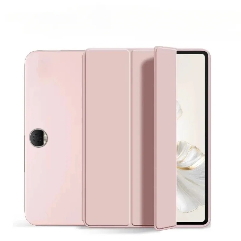 Para Huawei Honor Pad 9 Funda 2024 HEY2-W09 HEY2-W19 12,1 pulgadas magnética triple PU cuero suave soporte trasero Funda para tableta Coque - imagen 3