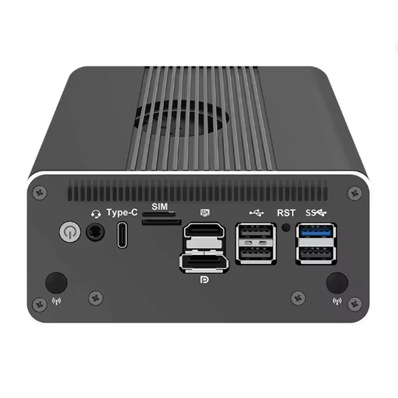 Servidor Firewall enrutador suave 12.a generación 2*10G SFP Intel i3-N305 N100 4x i226-V 2,5G aparato Firewall DDR5 NVMe Proxmox Mini PC - imagen 4