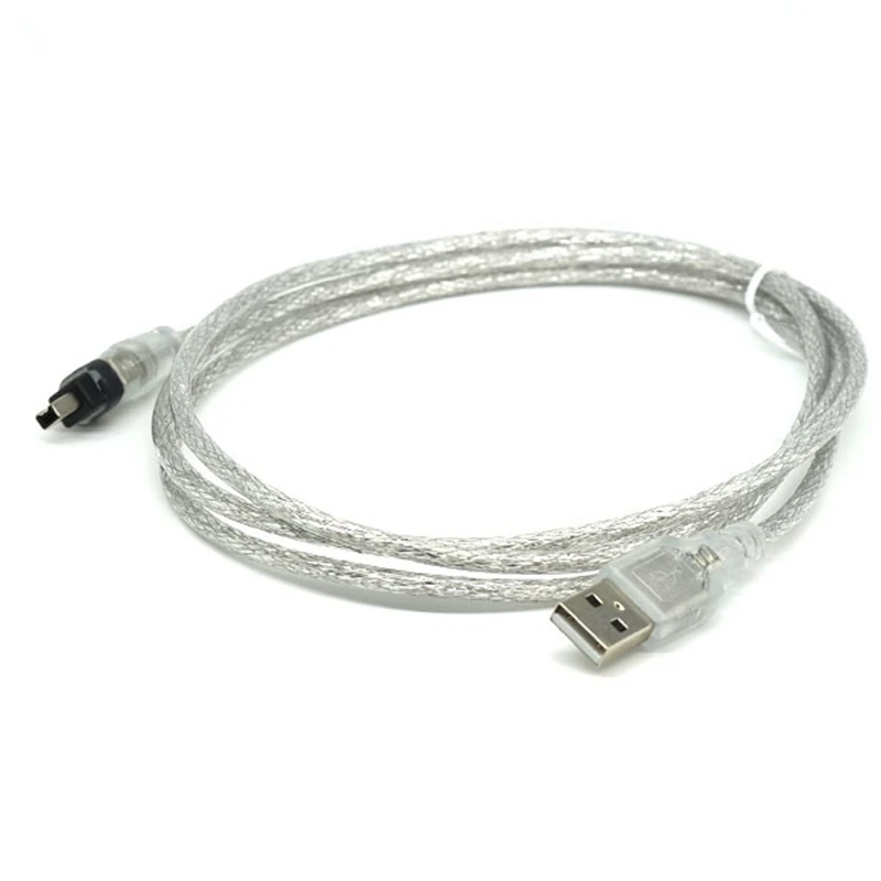 Cable adaptador USB macho a Firewire IEEE 1394, 4 pines, macho, iLink, firewire 1394, para cámara SONY DCR-TRV75E DV, 1m - imagen 3