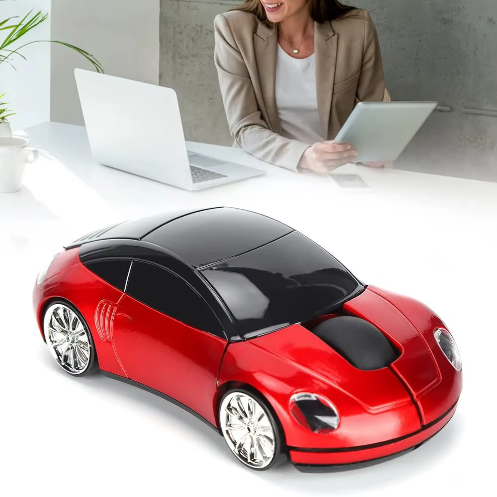 Ratón Inalámbrico Coche 2.4GHz Óptico PC Portátil - imagen 4