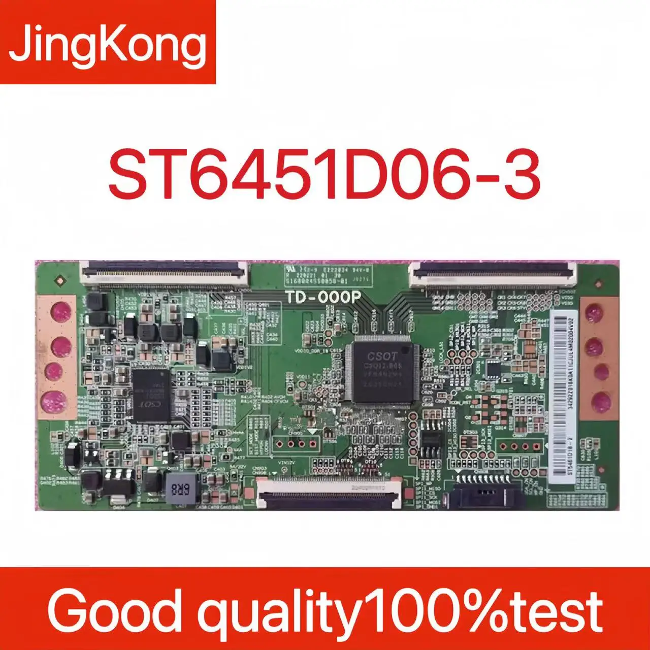 Placa lógica de T-CON Original ST6451D06-3 prueba OK
