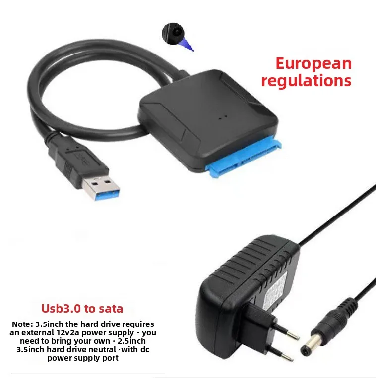 Cable SATA a USB 3.0 de hasta adaptador de disco duro SSD externo de 2,5 pulgadas Cable USB 3.0 a Sata III - imagen 4