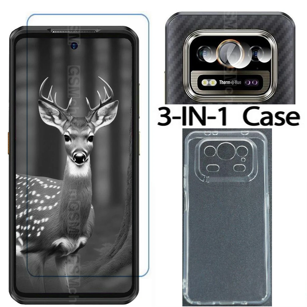 Funda protectora de vidrio para Ulefone Armor 25T Pro 5G Protector de pantalla de vidrio templado para Ulefone Armor 25T Pro Film - imagen 2