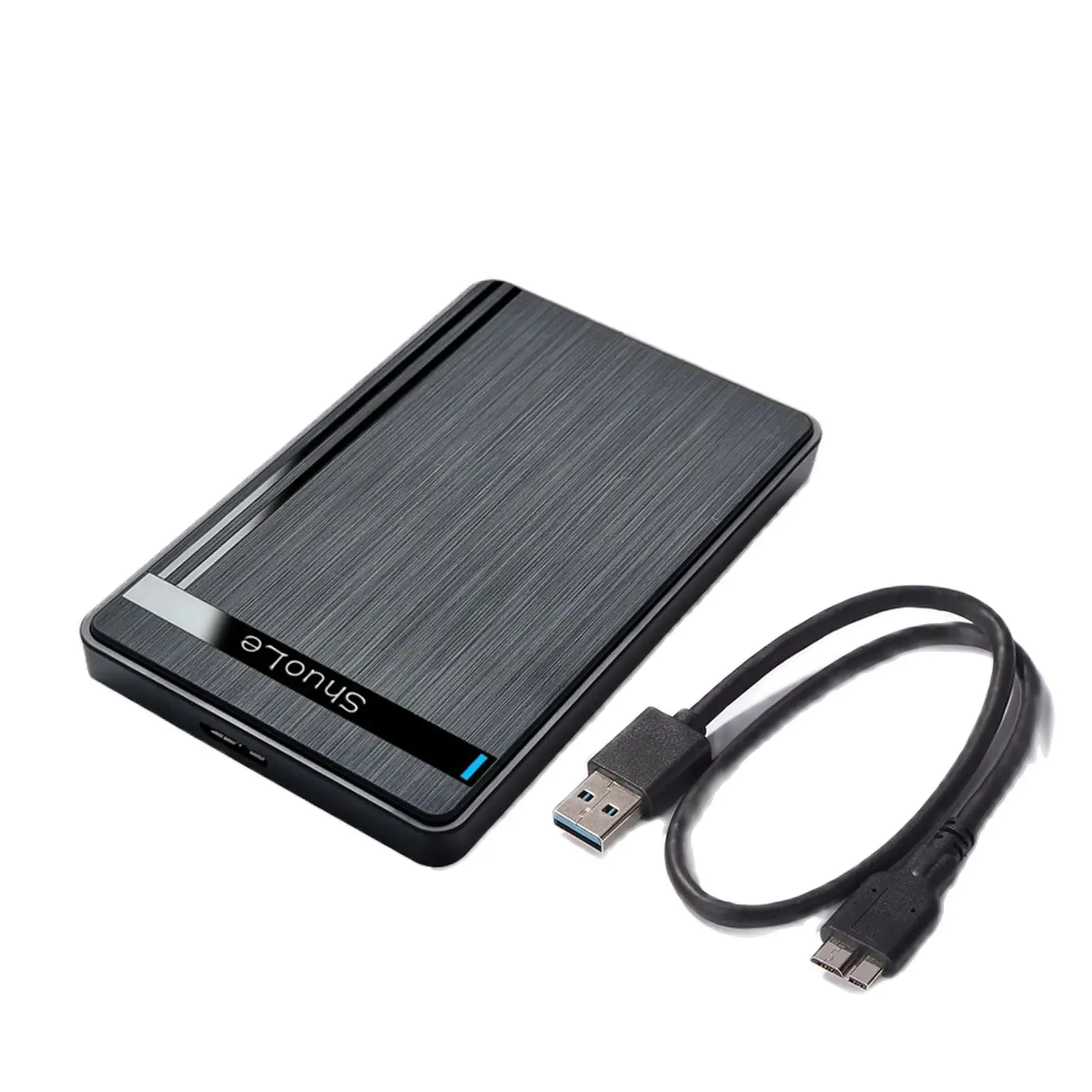 Puerto serie mecánico de estado sólido SSD de 2,5 pulgadas, caja de disco duro SATA, interfaz Micro sin herramientas, móvil externo USB 3,0