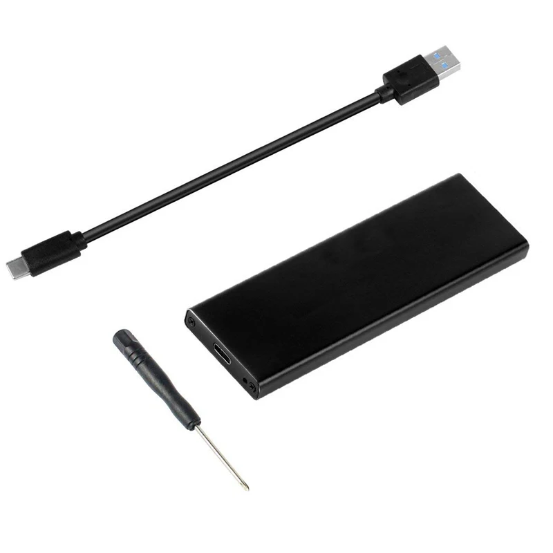 Para Macbook Air 2010 2011 A1369 A1370 SSD funda USB 3,2 GEN2 a 12 + 6 pines M.2 SATA SSD caja 6Gbps M2 SSD para Mac 2010 2011 - imagen 4