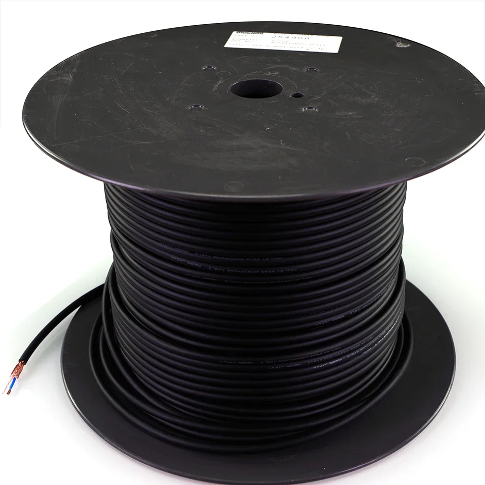 Cable mogami Original 2549 cable a granel OFC 22AWG la capacitancia del conductor es baja, escudo servido y construcción de pares trenzados - imagen 3