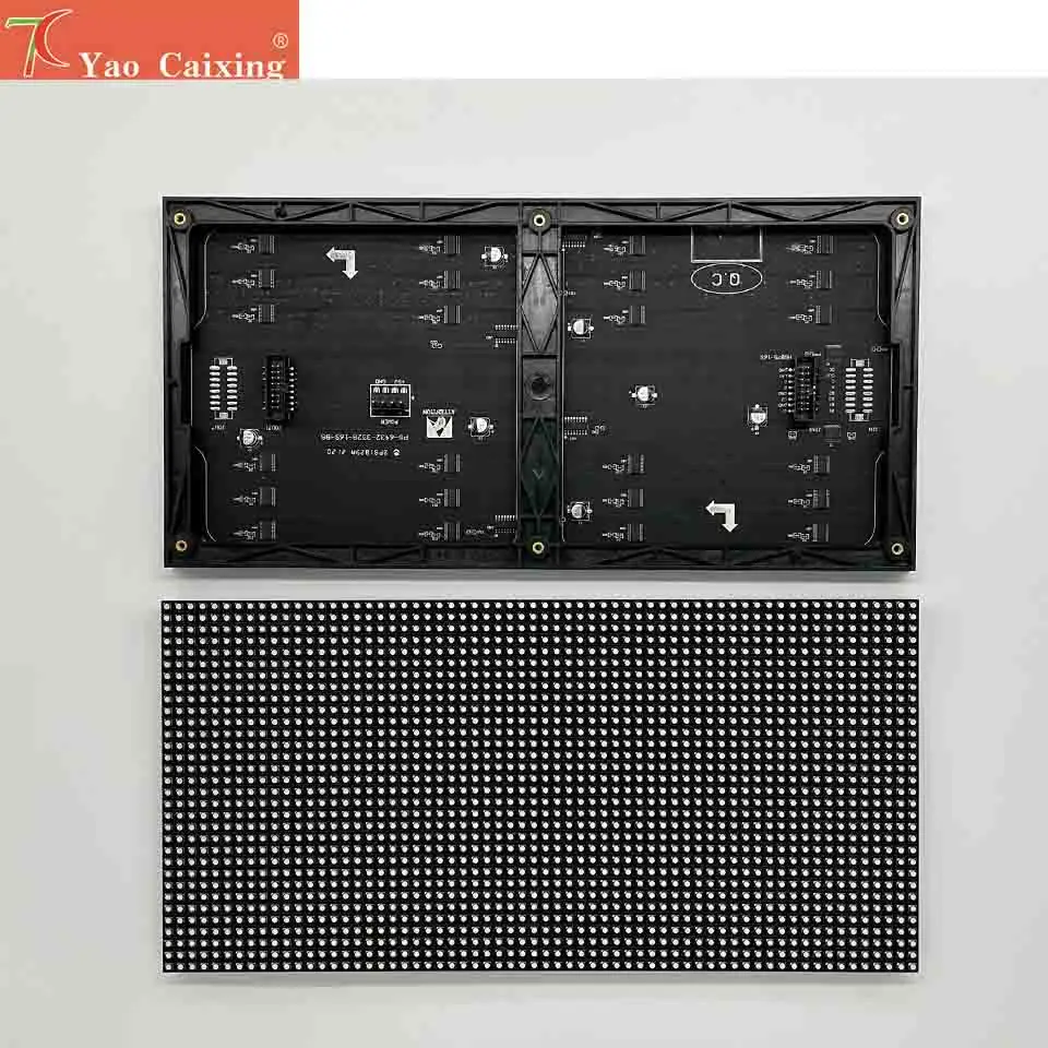 YCX P5 Panel LED de Matriz de Alta Frecuencia de Actualización SMD3528 para Interiores, 64x32 Píxeles, Pantalla LED SMD3528