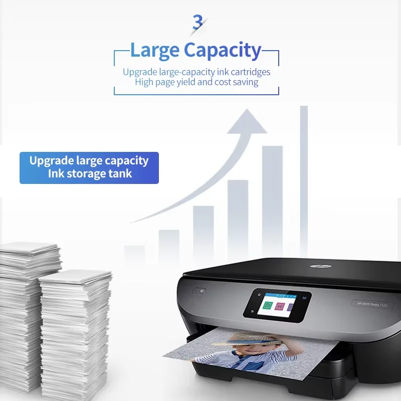 Cartucho de tinta 903XL Compatible con impresora HP 903 907 903XL 907XL HP903 XL OfficeJet 6950 6960 6961 6963 6964 6965 6970 6975 - imagen 3