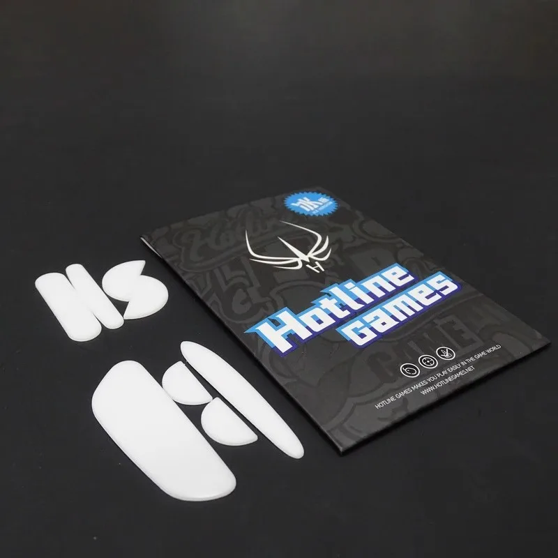 1 paquete de patines de ratón de hielo originales para juegos Hotline para Logitech MX Master 1, 2, 2S, 3 y 3S, diseño de arco, ratones de PTFE, pies deslizantes de 0,75mm