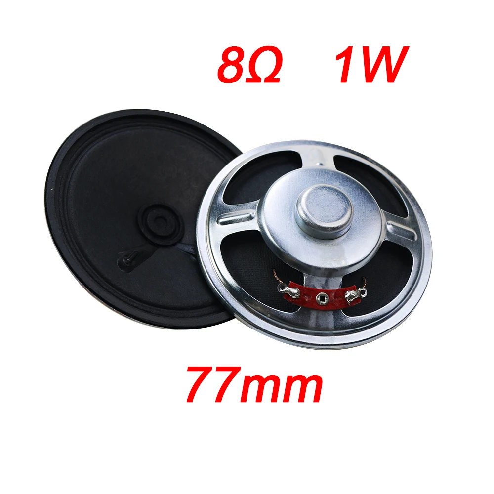 Minialtavoz ultradelgado Original, 8 ohmios, 1 W, 8R, diámetro 30MM, 40MM, 50MM, 57MM, 66MM, 77MM, 2 piezas, nuevo - imagen 5