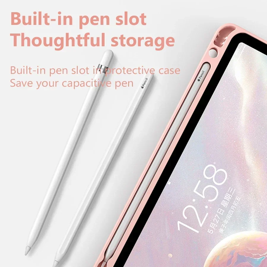 Para Xiaomi Mi Pad 6 5 Pro 11 12,4 funda magnética para teclado y ratón Bluetooth para Xiaomi Mi Redmi Pad 10,6 SE 11 con portalápices - imagen 4