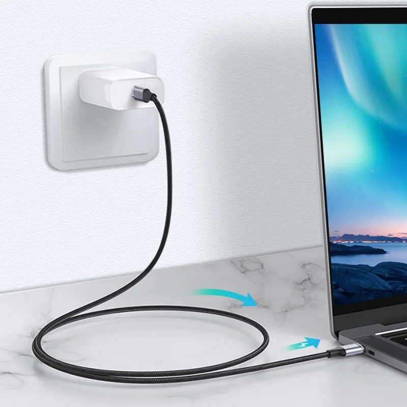 PD100W Cable de extensión USB C macho a hembra USB3.1 10Gbps tipo C Cable extensor Thunderbolt 3 para Nintendo Switch MacBook - imagen 5