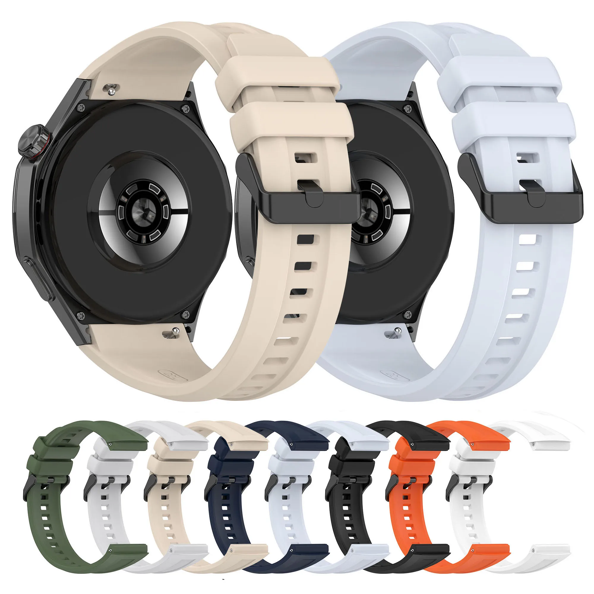 Correa de silicona para Huawei Watch GT5 Pro 46 mm Correa de reloj inteligente - imagen 4