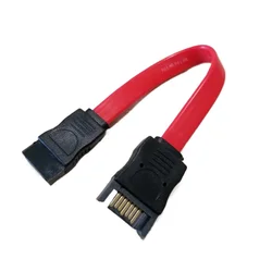 Cable Alargador SATA Macho-Hembra para Datos y Alimentación