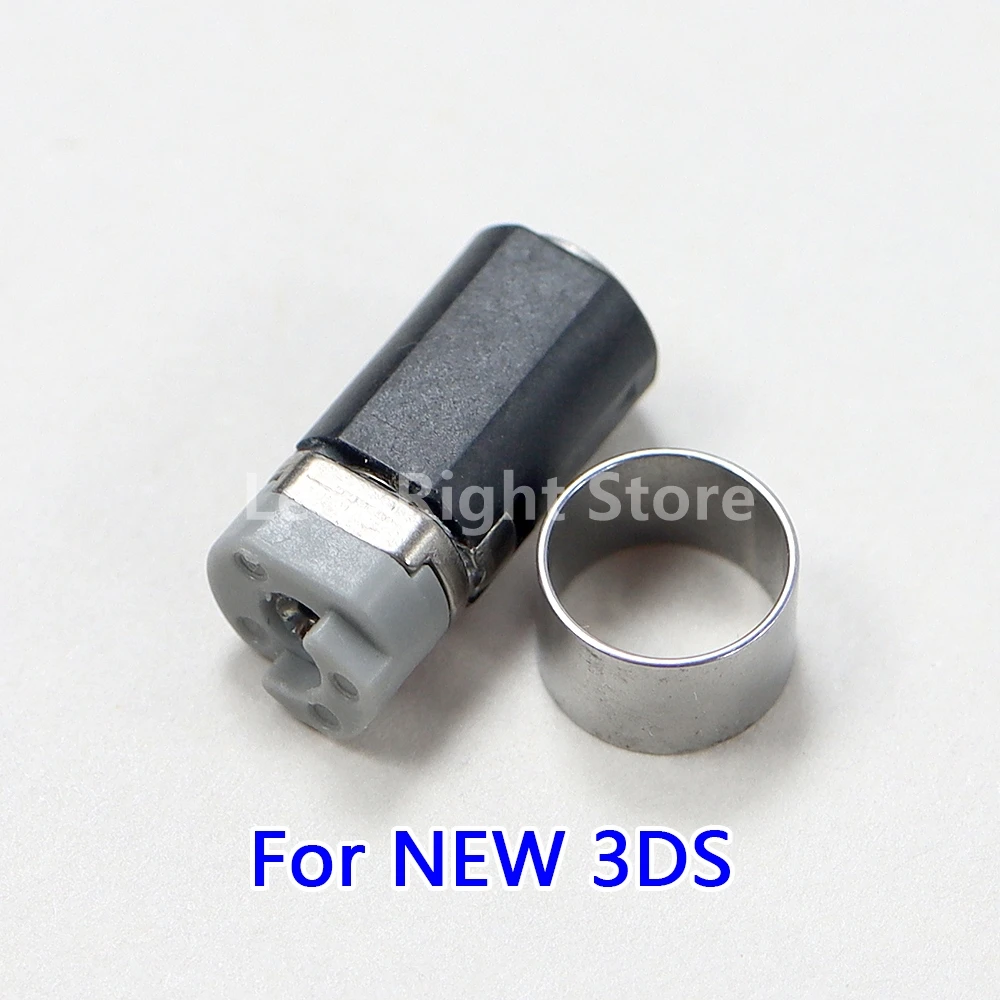 10 juegos para el nuevo juego de consola 3DS, anillo de acero, rotación del eje para ejes 3DS, husillo de bisagra de eje con aro para nuevo 3DSXL