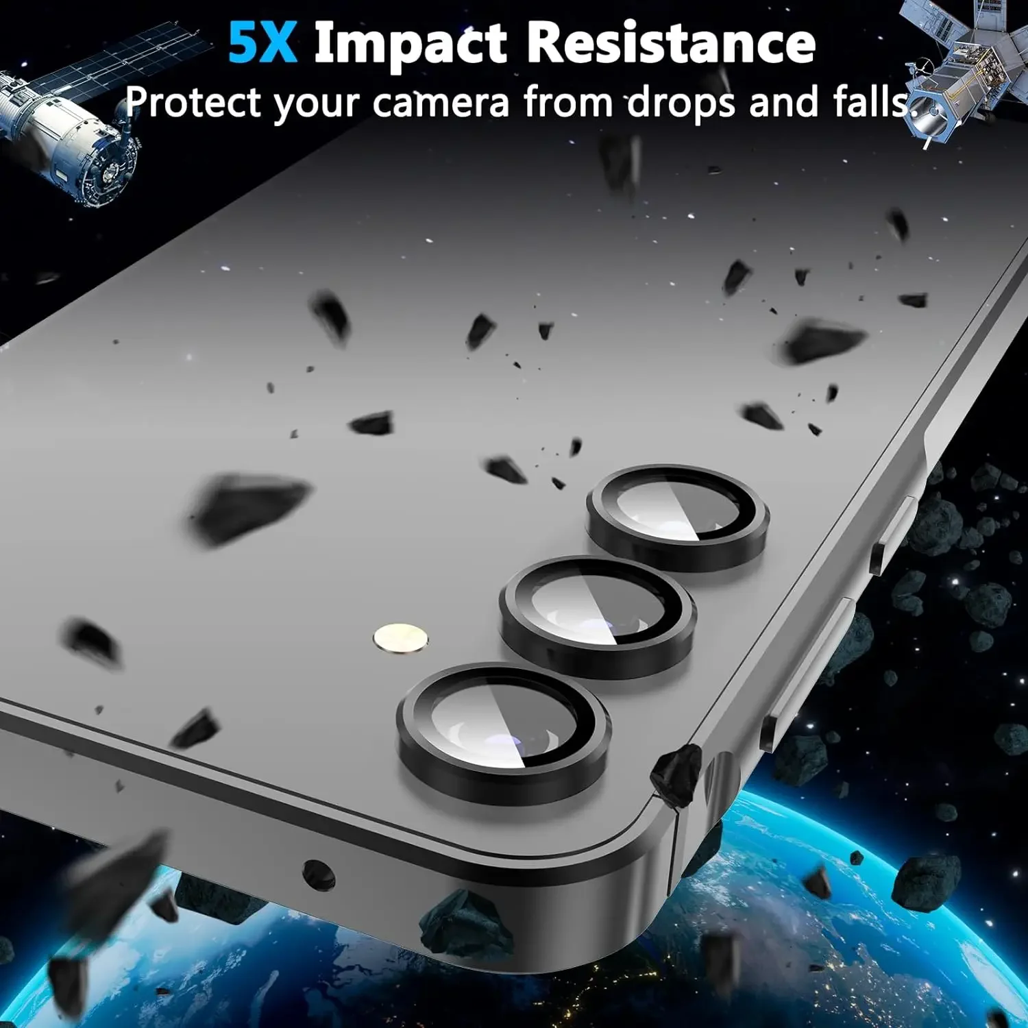 Protector de lente de cámara para Samsung Galaxy S25 A55 A25 A15 A35 5G S23 FE A54 A14 A24 Z Fold 4 Flip 5 S24 Plus protección - imagen 4