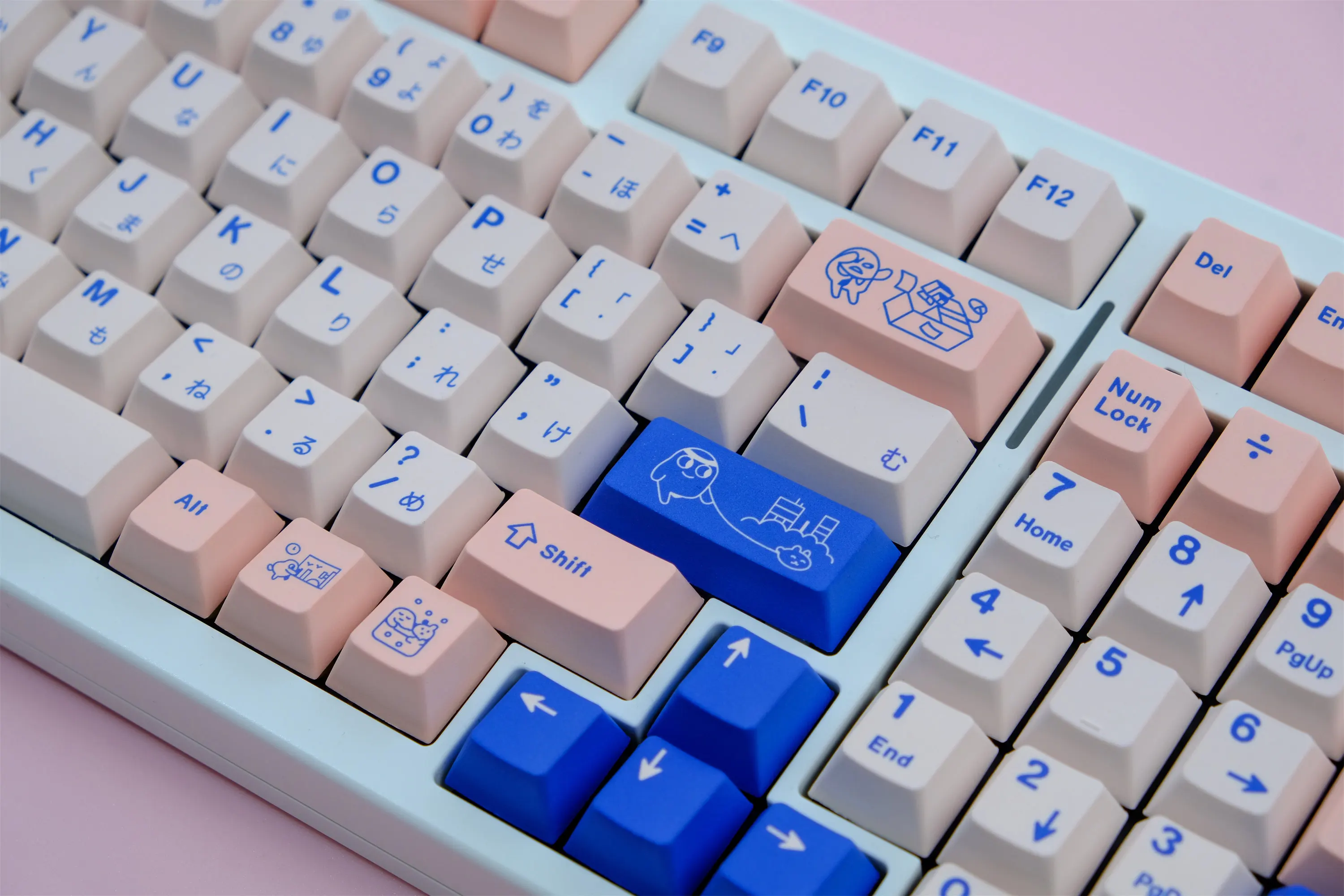 GMK-teclas PBT para teclado mecánico, accesorio con 129 teclas, perfil de cereza, DYE-SUB, personalizado - imagen 5