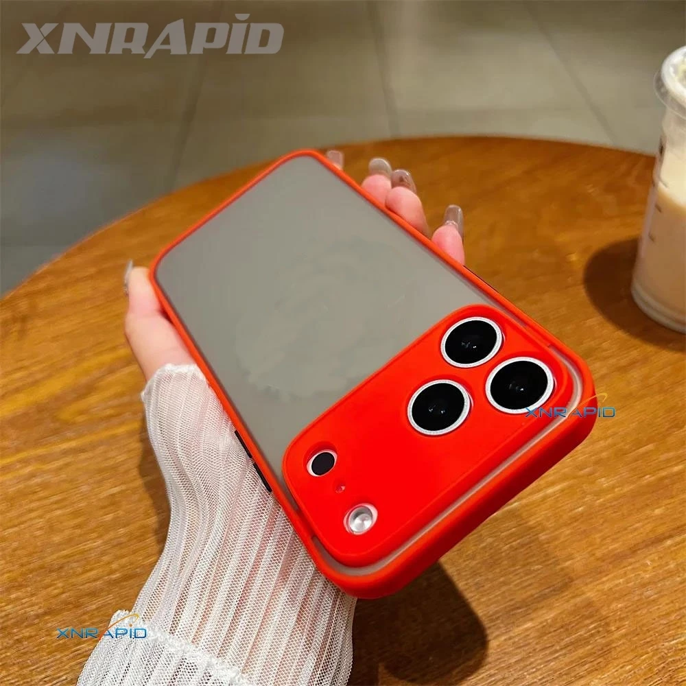 Funda de teléfono con carga inalámbrica para IPhone 17 AIR 16E 15 14 13 12 16 Pro Max Plus Mini Fundas transparentes - imagen 3