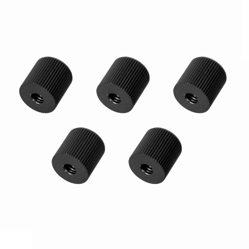 5 uds 1/4 convertidor adaptador de tornillo de rosca hembra a hembra para adaptador de soporte de micrófono de cámara