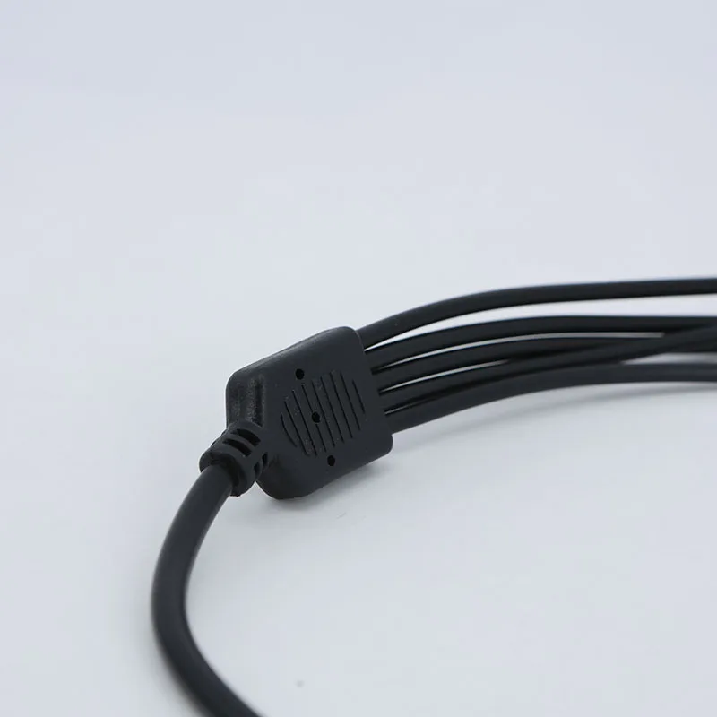 Cable de alimentación CC de 12V y 40cm, conector adaptador divisor de enchufe hembra a 5 macho, 5,5x2,1mm - imagen 4