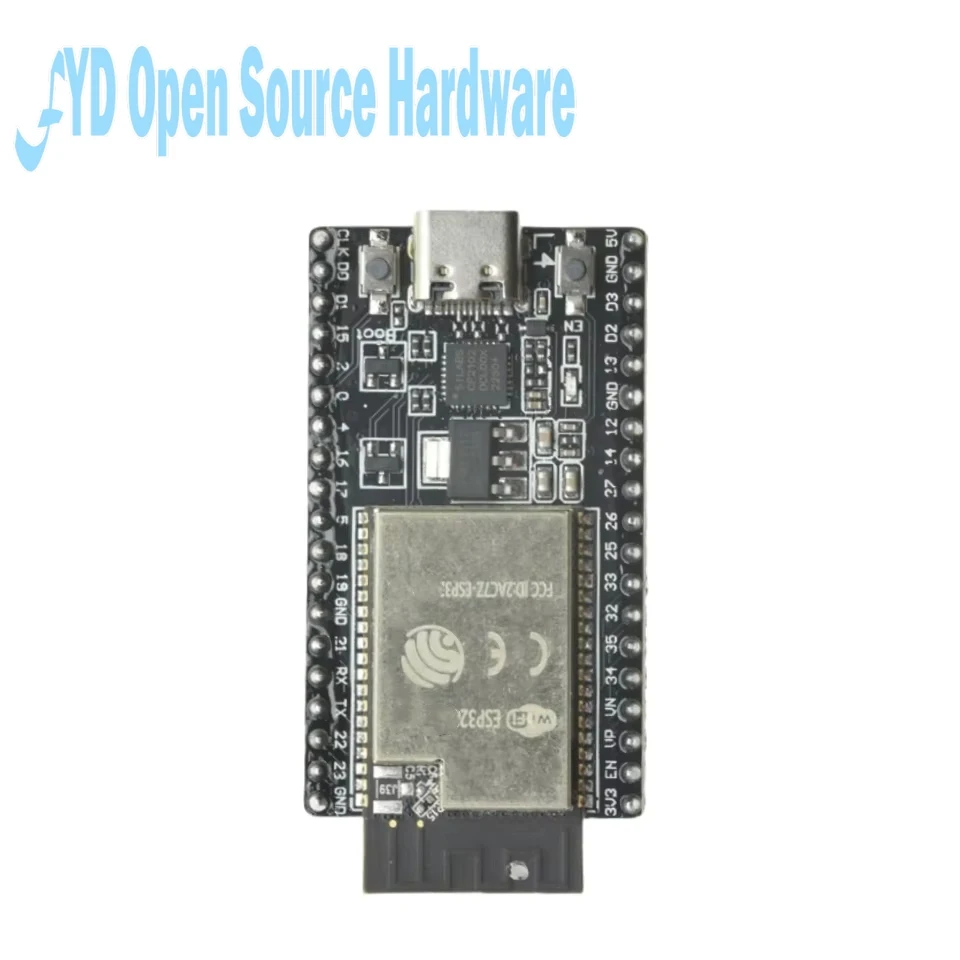ESP32 DevKitC WIFI + Placa de desarrollo Bluetooth basada en ESP32 WROOM-32D 32U ESP32 WROVER módulo IoT NodeMCU-32 TYPE-C - imagen 2