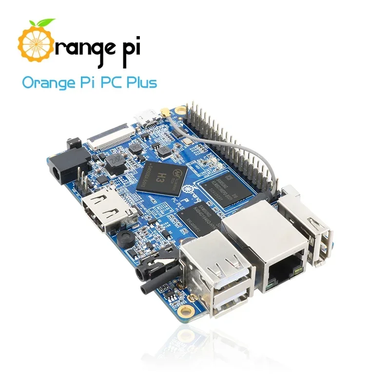 Orange Pi PC Plus + Caja ABS transparente + Kit de fuente de alimentación Execución Android 4.4 Ubuntu Debian Image - imagen 3