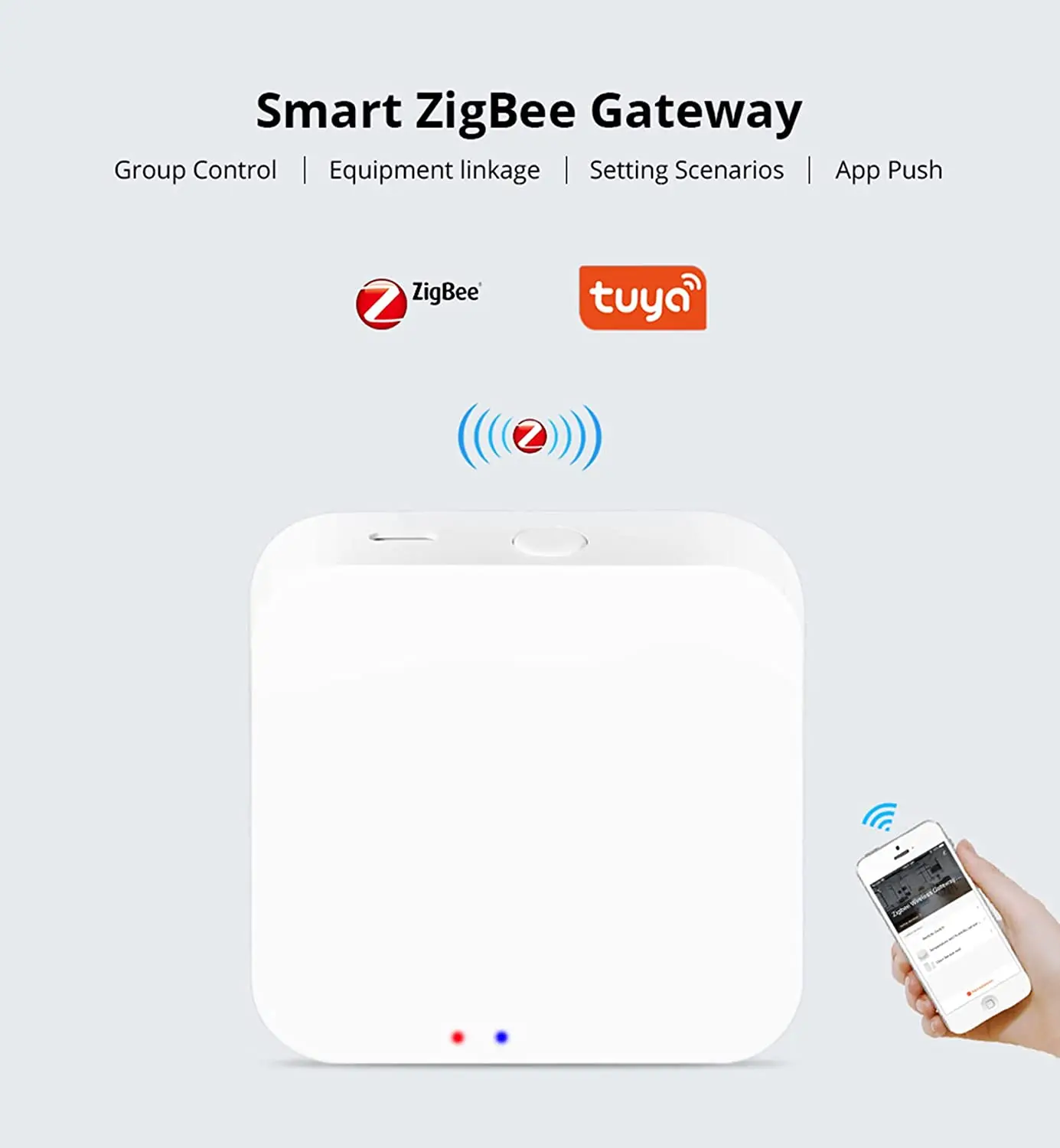 Tuya Zigbee 3.0 Hub - Puente para hogar inteligente con Alexa y Google - imagen 4